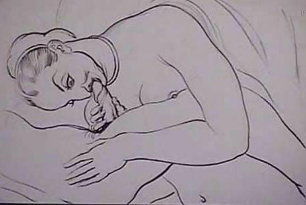 25P Them. Drawn Porn Art 24 - Fellatio 3 of 3