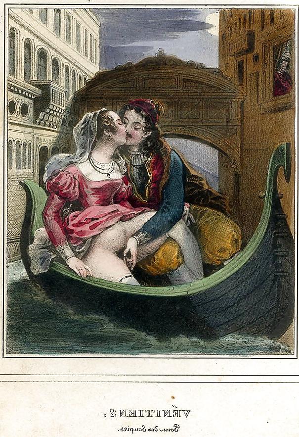 13P Them. Drawn Porn Art 25.1 - Sex Around the World in 1835