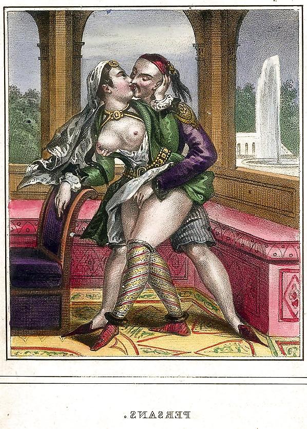 13P Them. Drawn Porn Art 25.1 - Sex Around the World in 1835