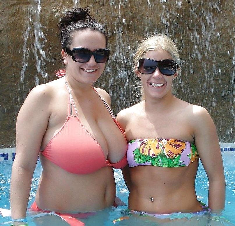 7P Cute Natural Huge Titted Amateur Brunette Gallery