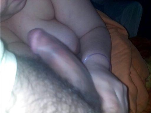 13P My wife play with my dick