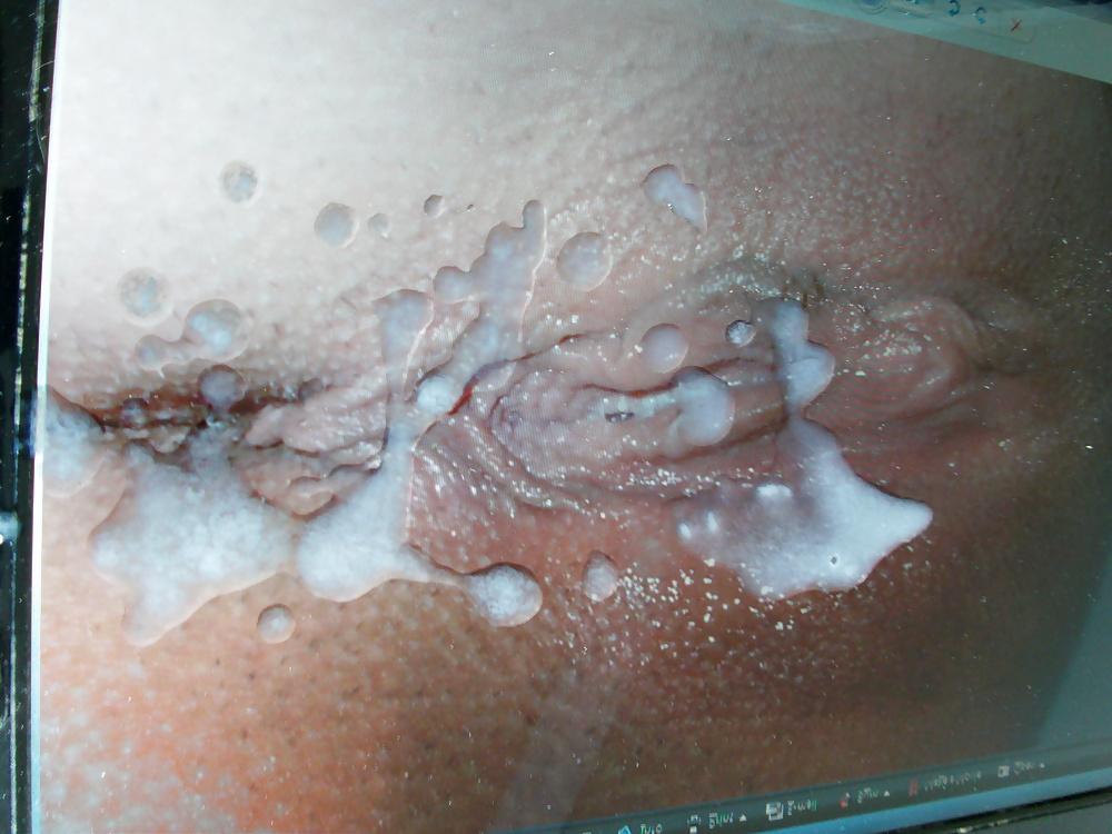 13P Tossertim dumps his jizz on Jonesk123's cunt