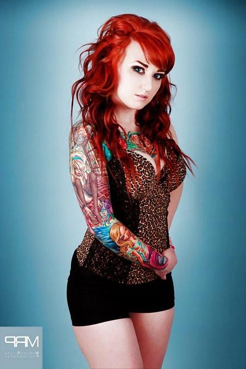 15P Hot Inked Goddess Skyeann Gigilo