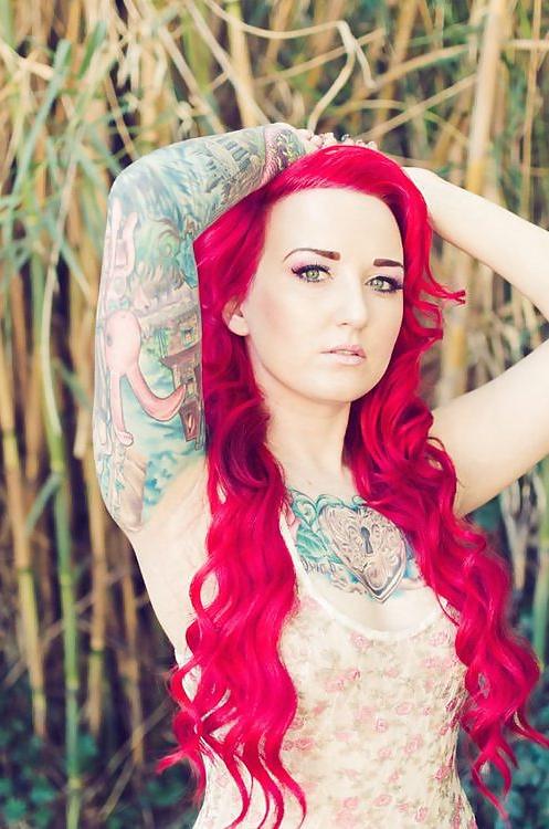 15P Hot Inked Goddess Skyeann Gigilo