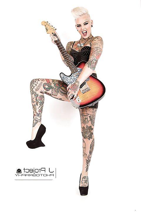 10P Hot Inked Goddess Jade Allison