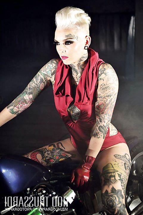 10P Hot Inked Goddess Jade Allison