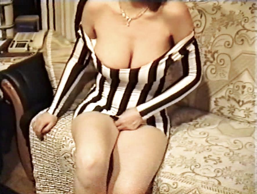 12P SAG - Busty Bitch In A Tight Striped Sexy Minidress 22