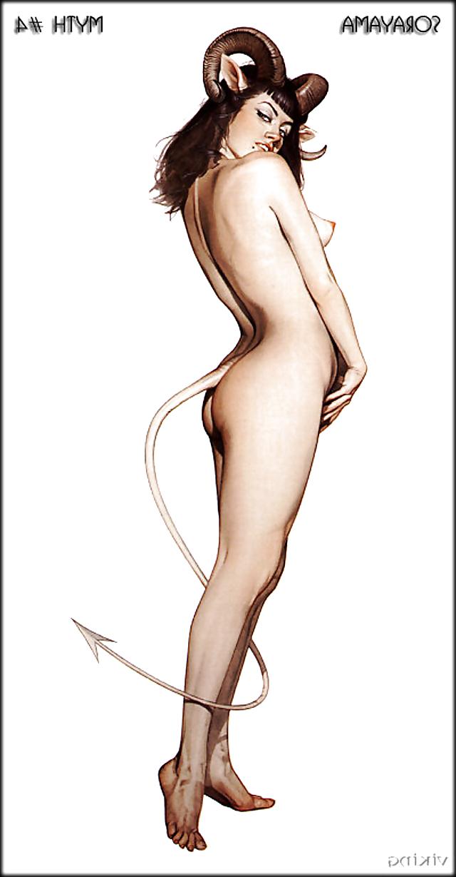 25P Erotic Art - Pinups -  Work by Sorayama