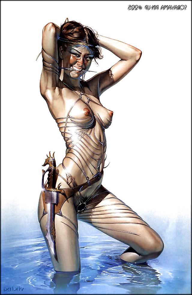 25P Erotic Art - Pinups -  Work by Sorayama