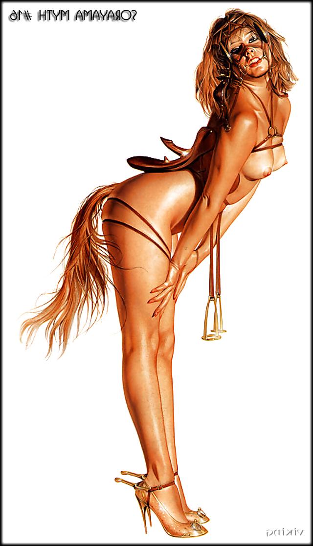 25P Erotic Art - Pinups -  Work by Sorayama