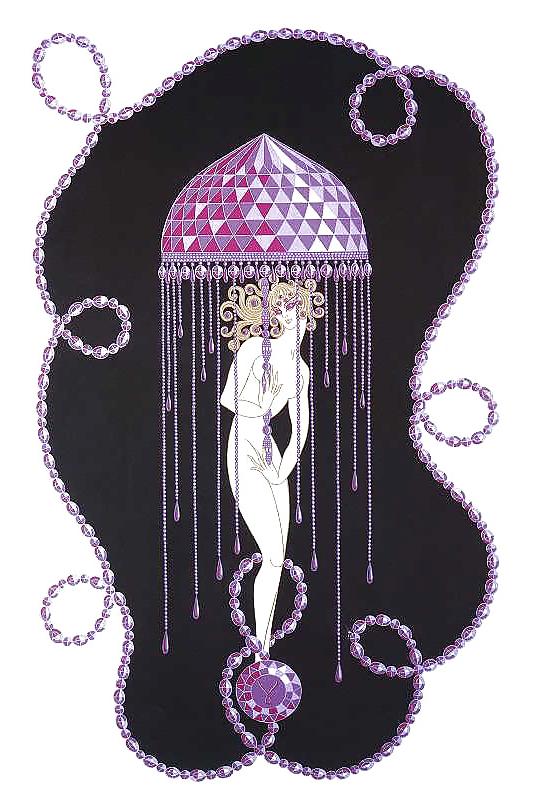 25P Drawn EroPorn Art 85 - Romain de Tirtoff aka Erte