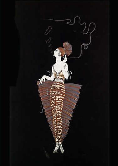 25P Drawn EroPorn Art 85 - Romain de Tirtoff aka Erte