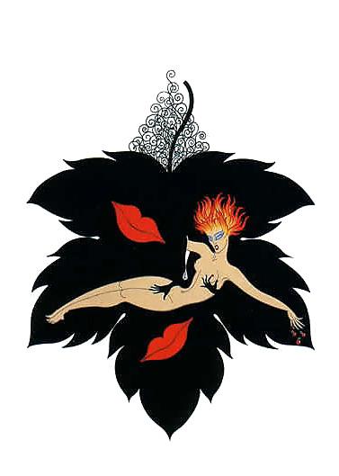 25P Drawn EroPorn Art 85 - Romain de Tirtoff aka Erte