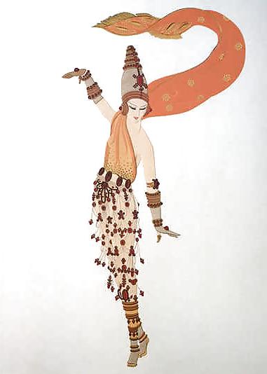 25P Drawn EroPorn Art 85 - Romain de Tirtoff aka Erte