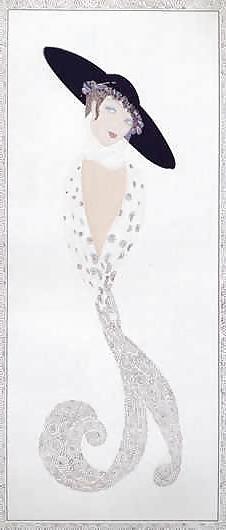 25P Drawn EroPorn Art 85 - Romain de Tirtoff aka Erte