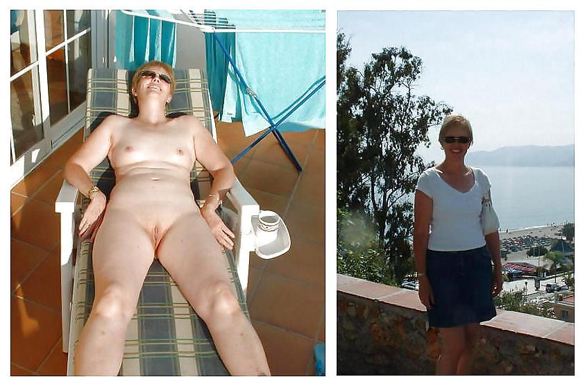 25P Real amateurs dressed and undressed 3
