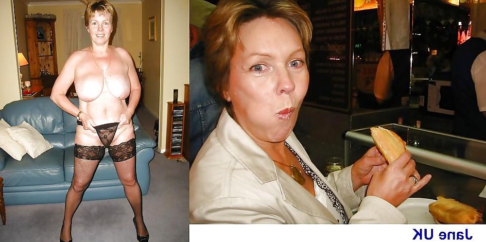 25P Real amateurs dressed an undressed set 2