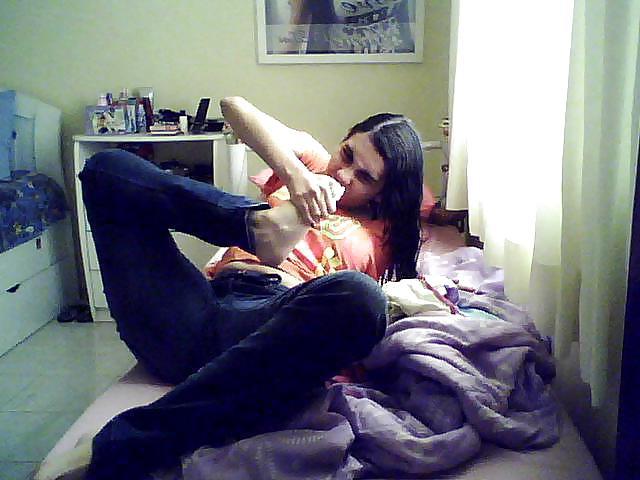 25P Aline De Santana Gabriel - BRAZIL AMATEUR FEET TEEN 