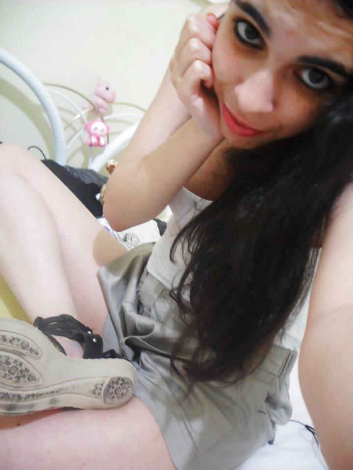 25P Aline De Santana Gabriel - BRAZIL AMATEUR FEET TEEN 