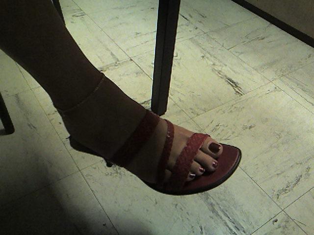 17P French Mature Evelyne's Feet 2