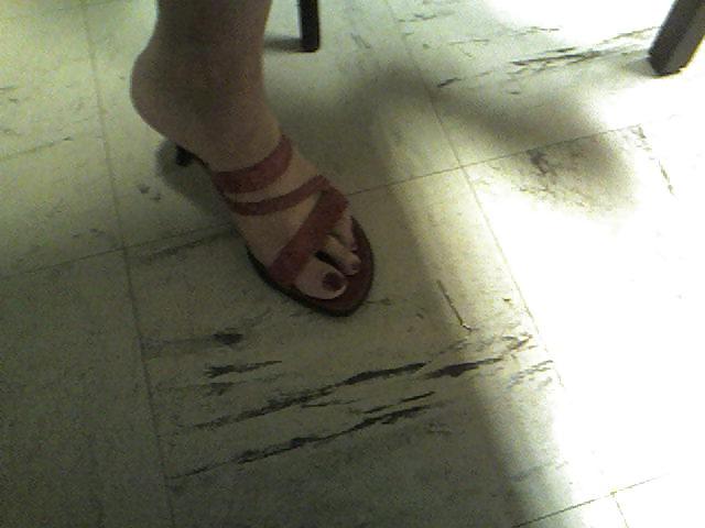 17P French Mature Evelyne's Feet 2