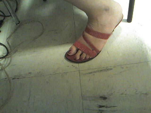 17P French Mature Evelyne's Feet 2