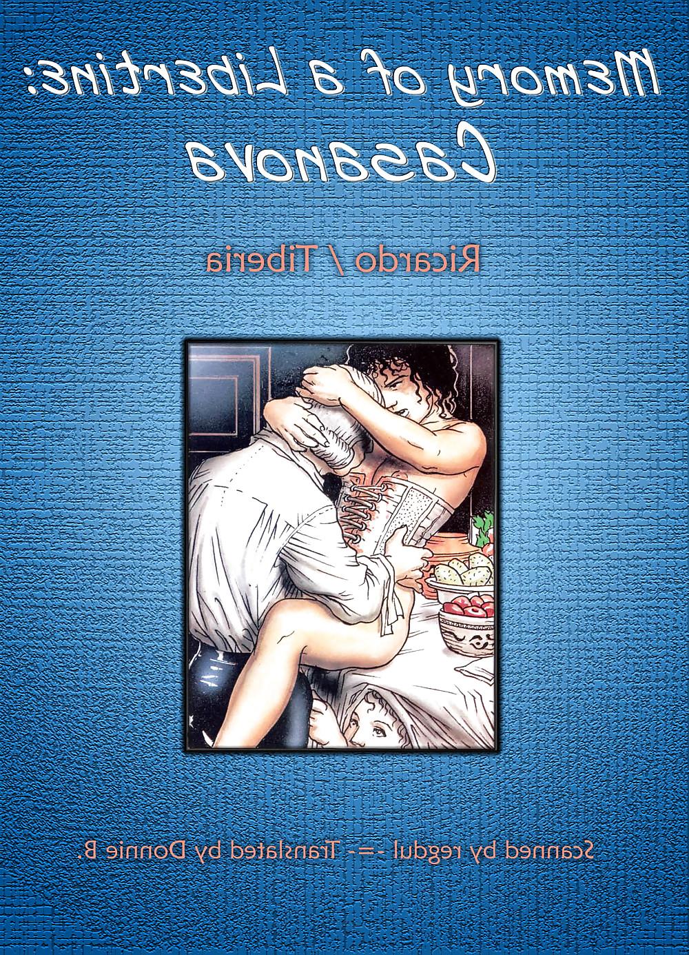 14P Erotic Comic Art 39 - Memory of a  Libertine - Casanova