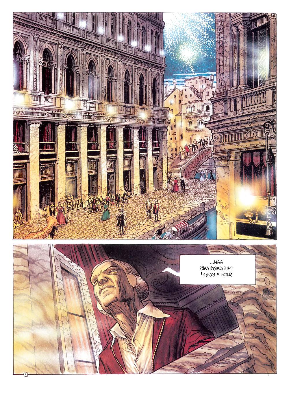 14P Erotic Comic Art 39 - Memory of a  Libertine - Casanova