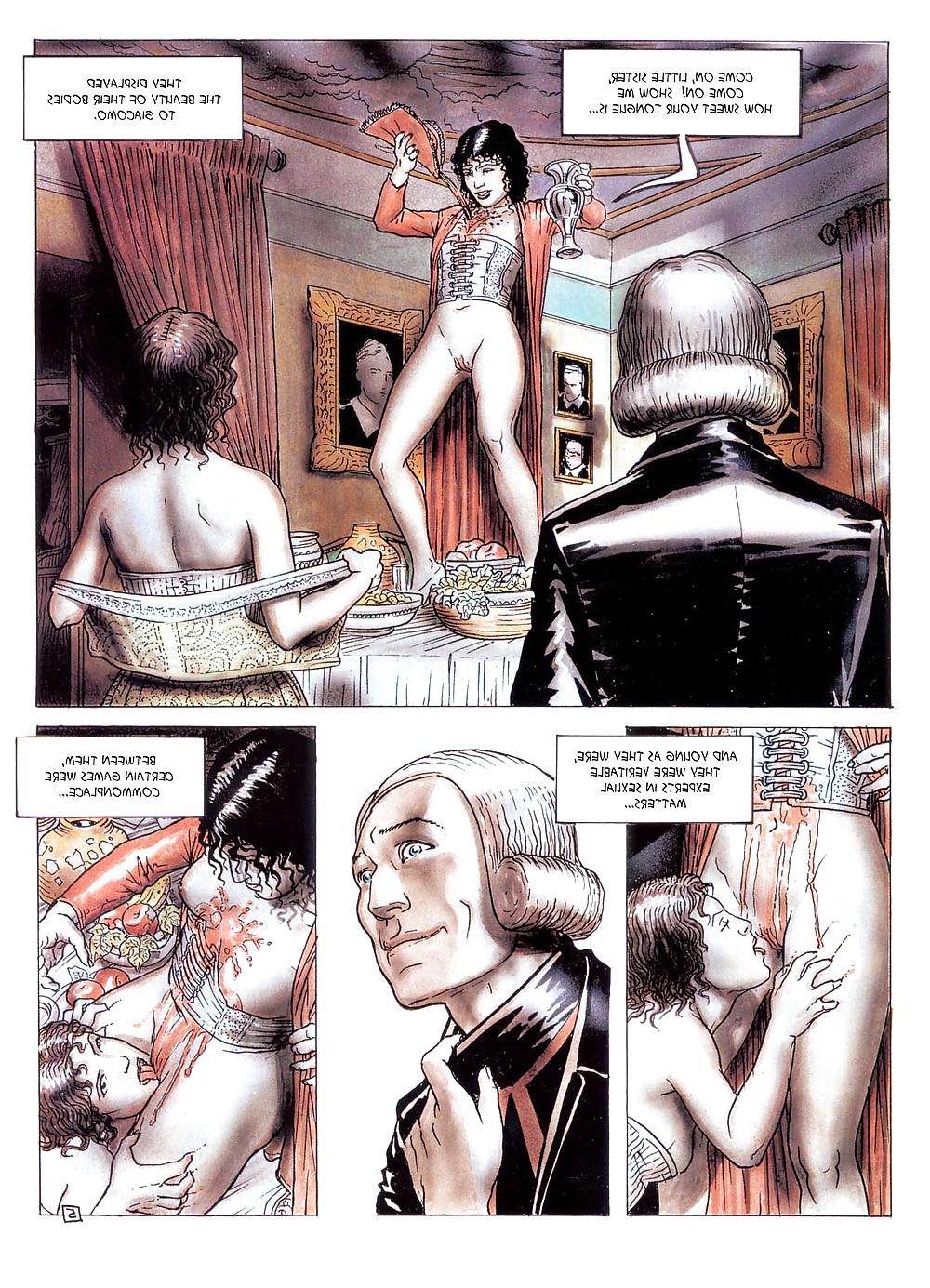 14P Erotic Comic Art 39 - Memory of a  Libertine - Casanova