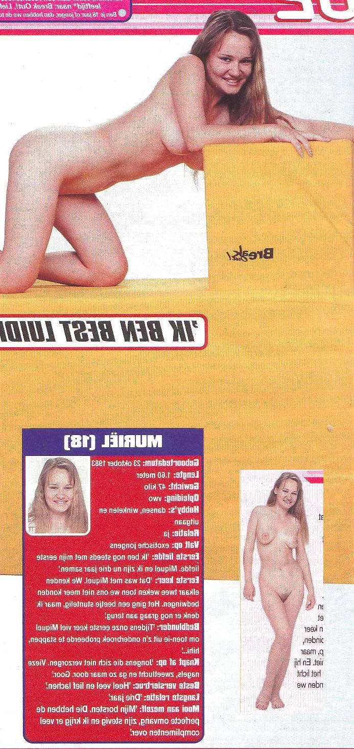 25P Heute Nackt - Cute Girls first time posing nude 004