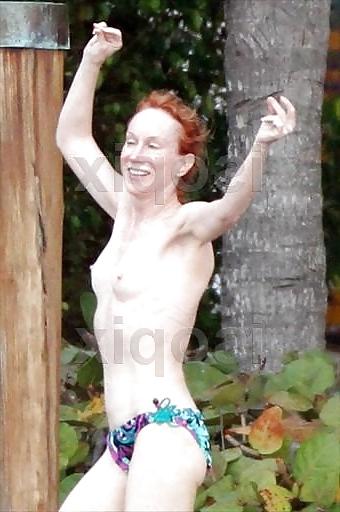 5P Kathy Griffin Topless and Upskirt