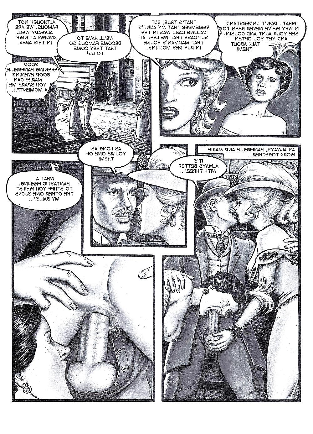 25P Erotic Comic Art 34 - Fanfrelle in Paris 2
