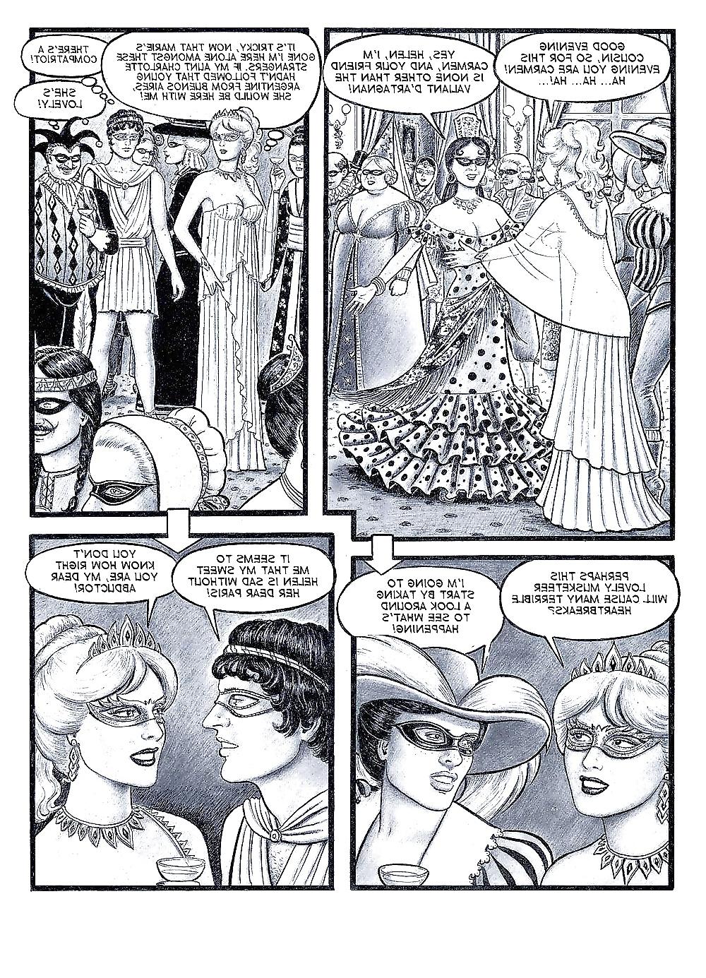 25P Erotic Comic Art 34 - Fanfrelle in Paris 2
