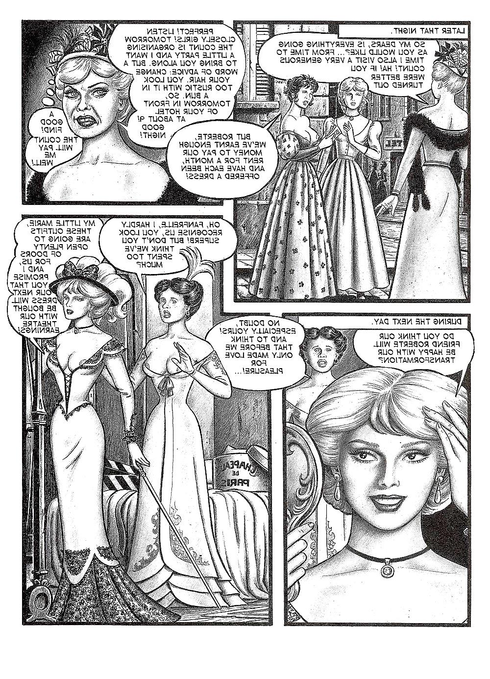 25P Erotic Comic Art 34 - Fanfrelle in Paris 2