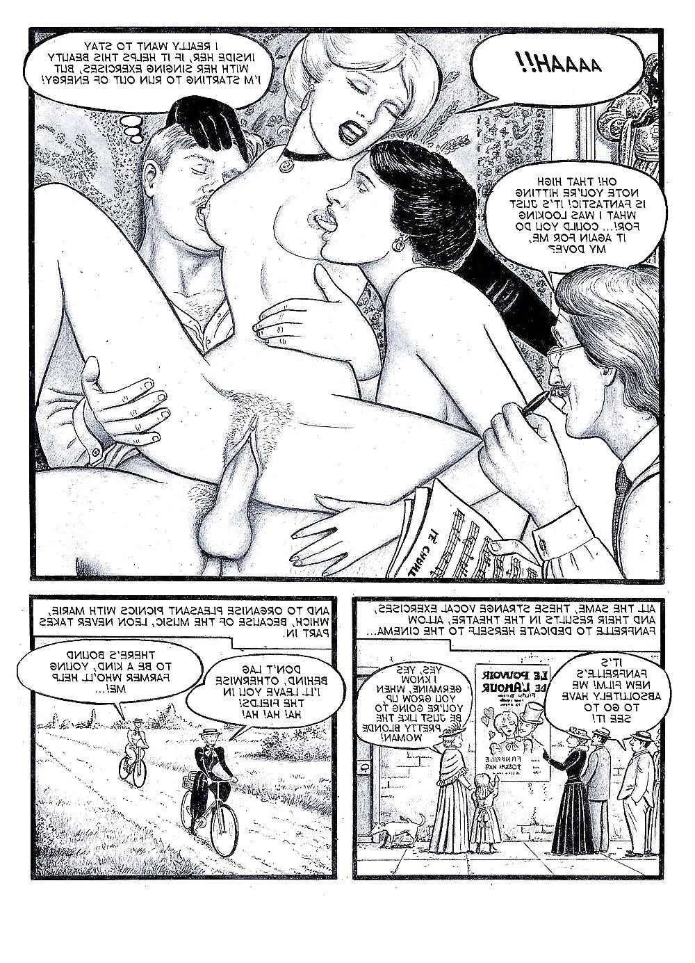 25P Erotic Comic Art 34 - Fanfrelle in Paris 2