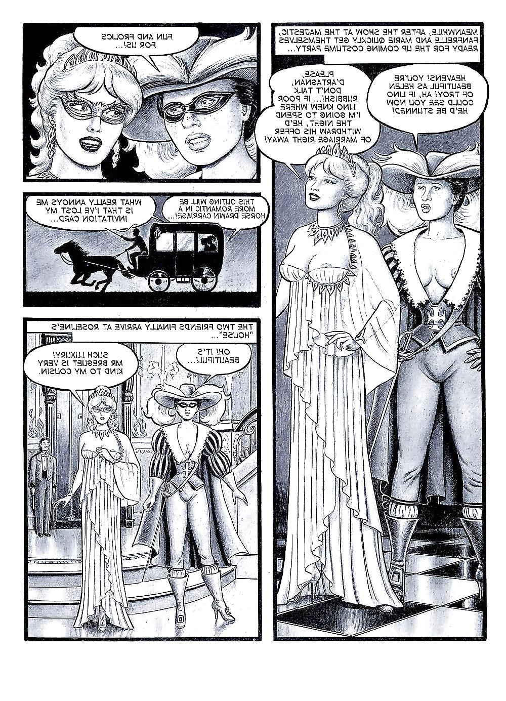 25P Erotic Comic Art 34 - Fanfrelle in Paris 2