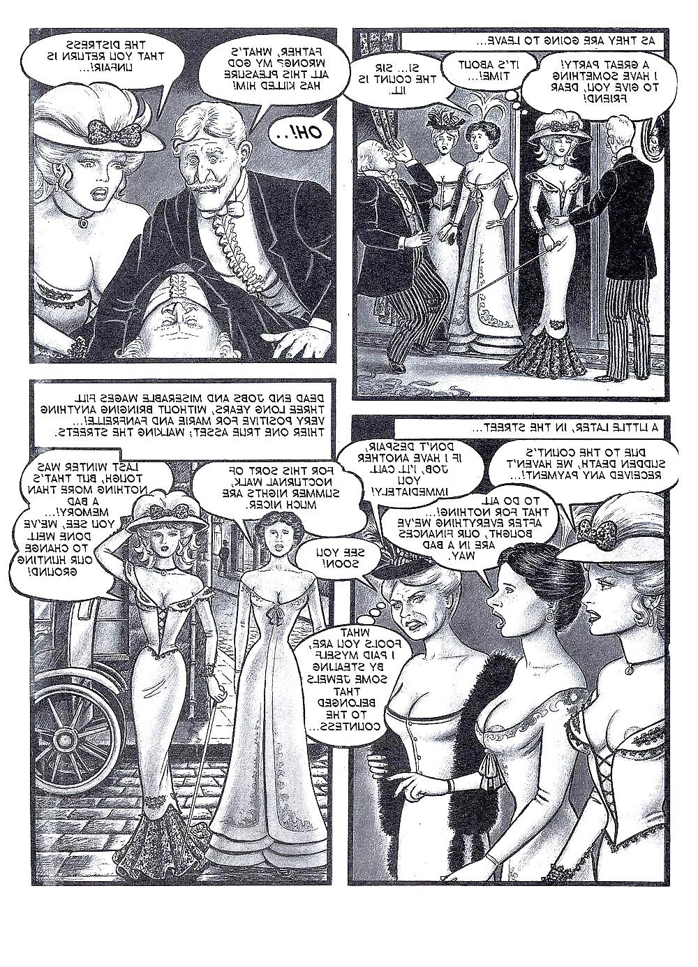 25P Erotic Comic Art 34 - Fanfrelle in Paris 2