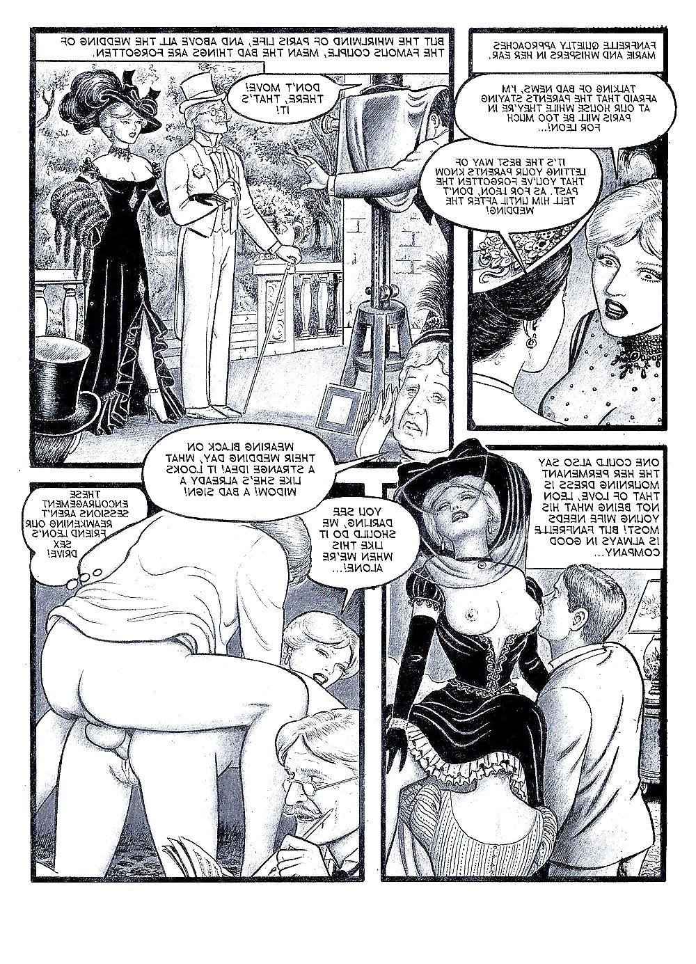 25P Erotic Comic Art 34 - Fanfrelle in Paris 2