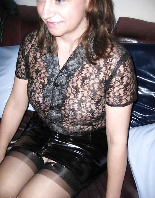 25P Sandra a german fetish queen bitch in pvc latex