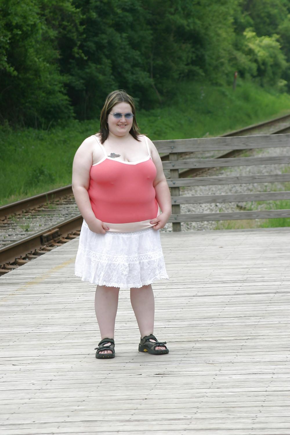 25P Kaylee at train depot