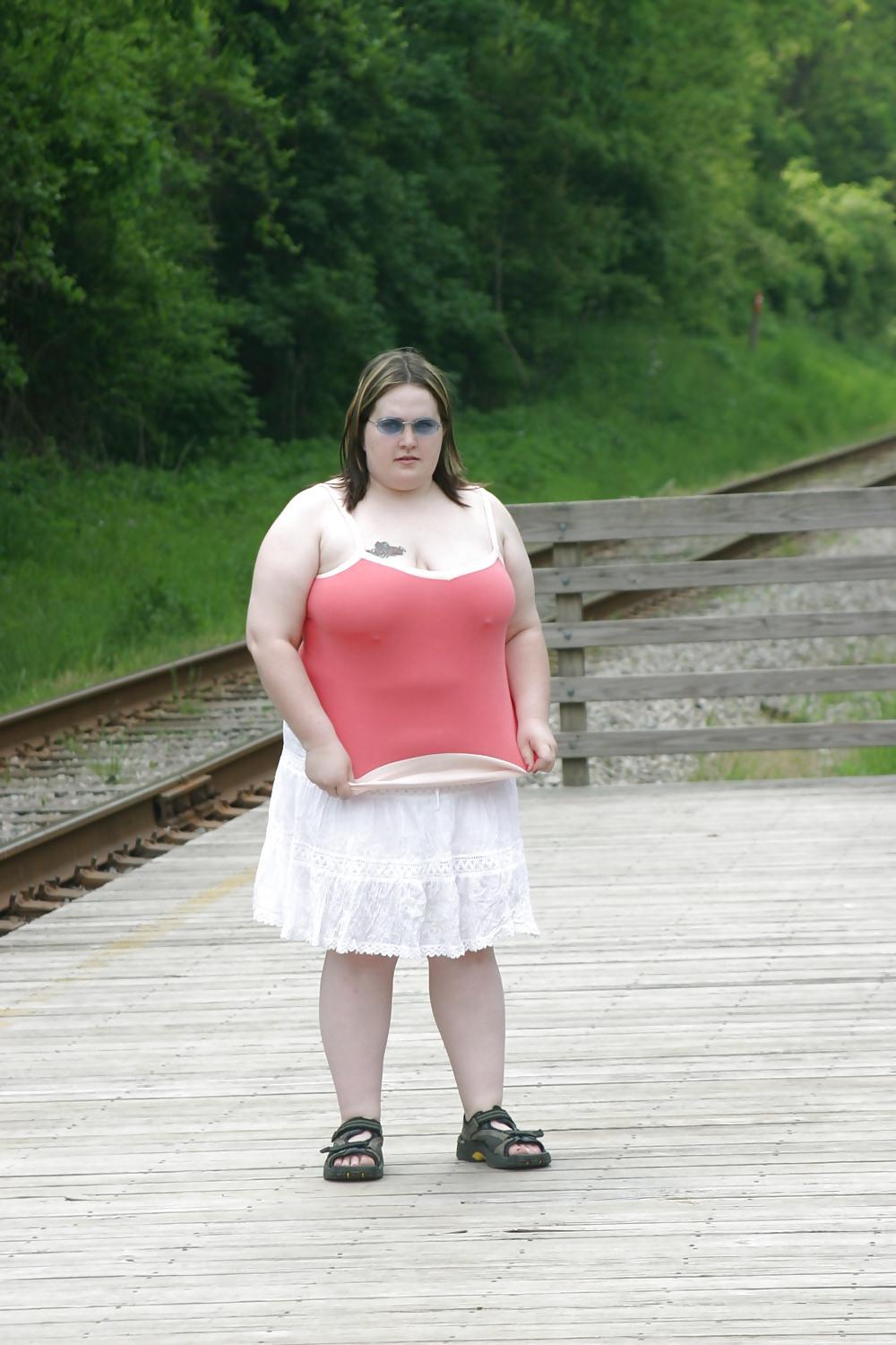 25P Kaylee at train depot