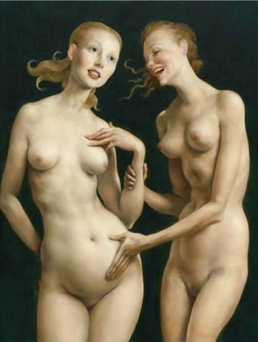 19P Painted EroPorn Art 133 - John Currin
