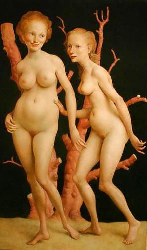 19P Painted EroPorn Art 133 - John Currin