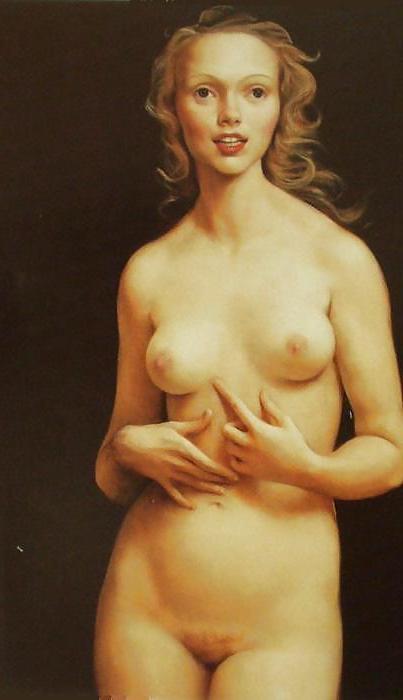 19P Painted EroPorn Art 133 - John Currin