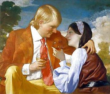 19P Painted EroPorn Art 133 - John Currin