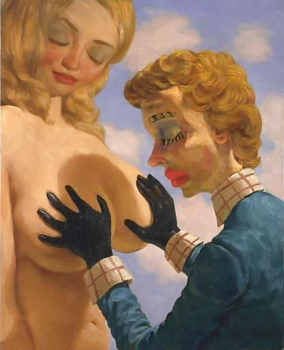 19P Painted EroPorn Art 133 - John Currin