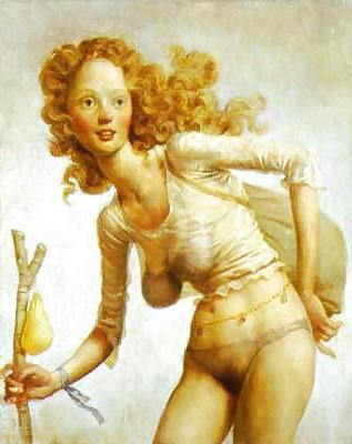 19P Painted EroPorn Art 133 - John Currin