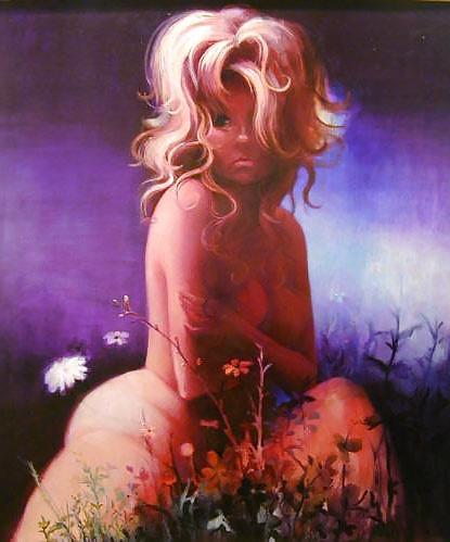 19P Painted EroPorn Art 133 - John Currin