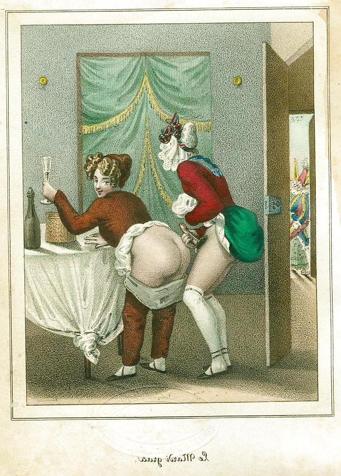 7P Drawn EroPorn Art 87 - Artist N.N. (15) c. 1820