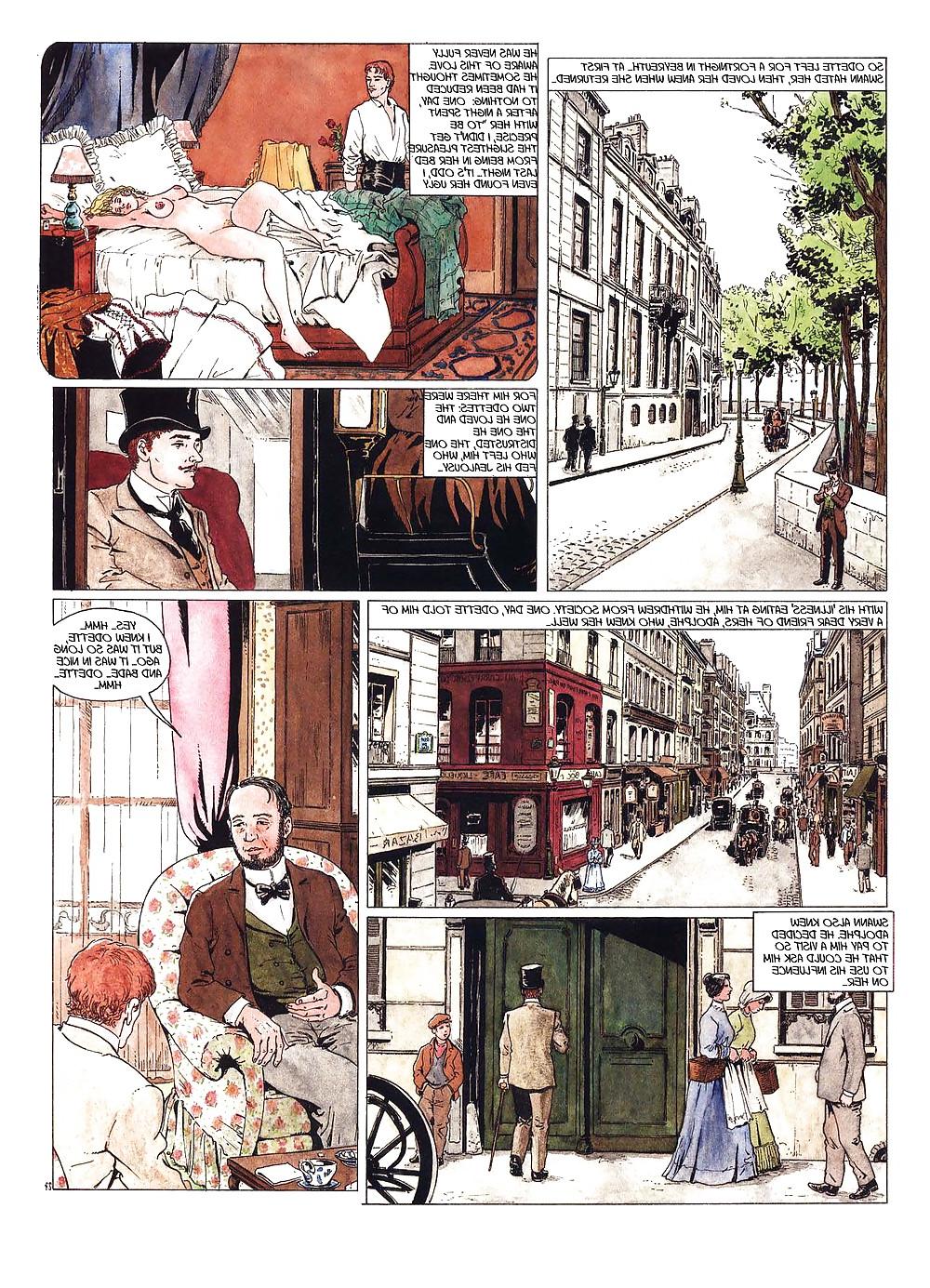 25P Erotic Comic Art 32  - Swann in Love